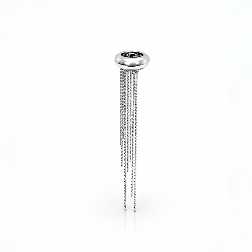 Gold plated ear cuff for an ear stack, no piercing needed