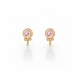 Sweet Swirl Lollipop Earring