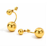 Golden Drop Earrings