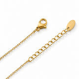 Blush Wings Gold Plated Necklace