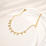 Solar Charm Gold Plated Bracelet