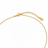 Umbrella Blossom Gold Plated Necklace