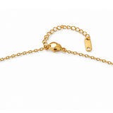 Mira Muse Pendant Gold Plated Necklace