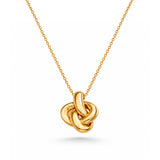 Nature's Knot Gold Plated Necklace