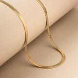 Sunray Strand Gold Plated Necklace