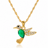 Aurelia Bird Gold Plated Necklace