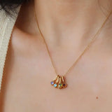 Rainbow Pendant Necklace