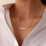 Luminara Herringbone Chain