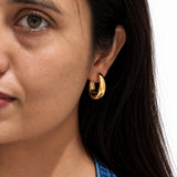 Vero Gold Plated Hoops