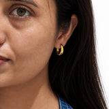 Vero Gold Plated Hoops