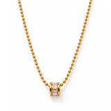 Pink Crystal Necklace