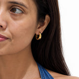 Vero Gold Plated Hoops
