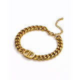 Cuban link bracelet