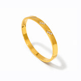 Bold Reflection Gold Plated Bracelet