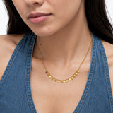 Terra Glint Gold Plated Necklace