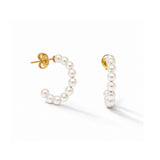 Pearl Loop Hoops