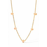 Beaded Micro Gold Plated Pearl Necklace
