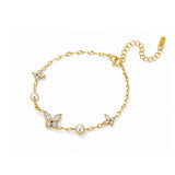 Enchanted Diamond Gold Plated Bracelet