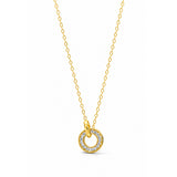 Orielle Luxe Diamond Gold Plated Necklace