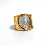 Solar Motif Ring