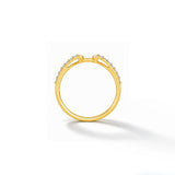 Celeste Hexa Diamond Gold Ring