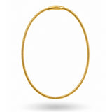 Solstice Arc Gold Plated Necklace