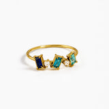 Sapphire Skyline Ring
