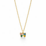 Pixie Bow Gold Plated Necklace