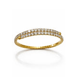 Slim Crystal Bangle
