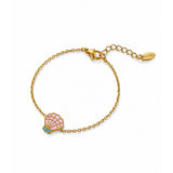 Treasure Shell Gold Plated Bracelet