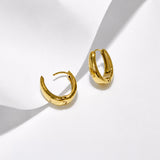 Vero Gold Plated Hoops