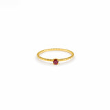 Crimson Whisper Ring