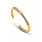 Crystal Bar Cuff