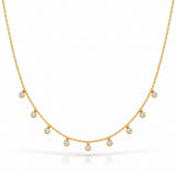 Celeste Diamond Station Necklace