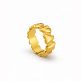 Heart to Heart Connected Ring