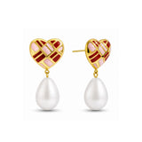 Rustic pearl drops