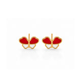 Mochi Wings Gold Plated Earrings