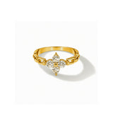 Everlily Diamond Gold Plated Ring