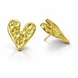 Heart Stud Earrings