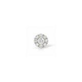 Elara Diamond Floral Nose Pin