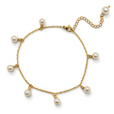 Pearl Dripping Anklet