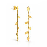 Midnight Petal Earrings