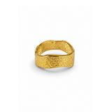 Wild Gold Plated Band Ring