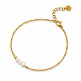 White Pearl Anklet