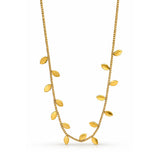 Midnight Petal Necklace