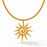 Sunny Gold Plated Necklace