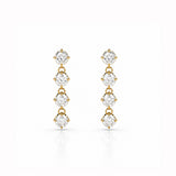 Marielle Diamond Gold Plated Earrings