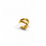Dual Tone Gold Plated EarCuff