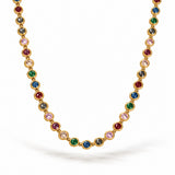 Serendipity Stones Gold Plated Necklace