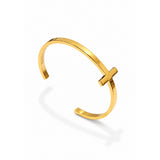 Faith Gold Plated Bracelet